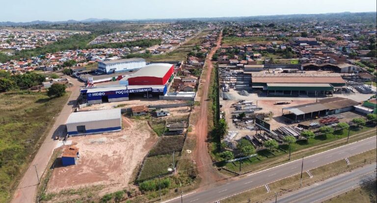 Deputado Cássio Gois viabiliza obra que transforma área abandonada em corredor estratégico em Cacoal