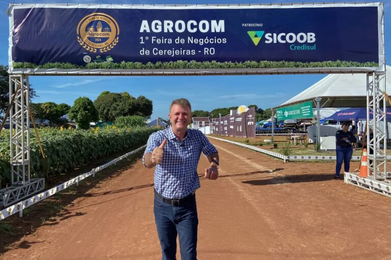 Deputado Luizinho Goebel destaca papel da AGROCOM no fortalecimento do agronegócio em Rondônia