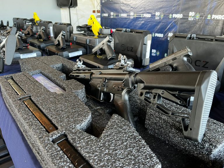 Governo de Rondônia reforça segurança pública com entrega de armamentos em municípios da BR-429