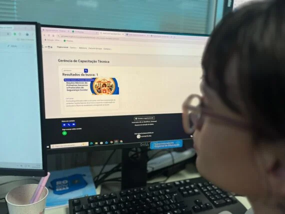 estudo, alunos, computador
