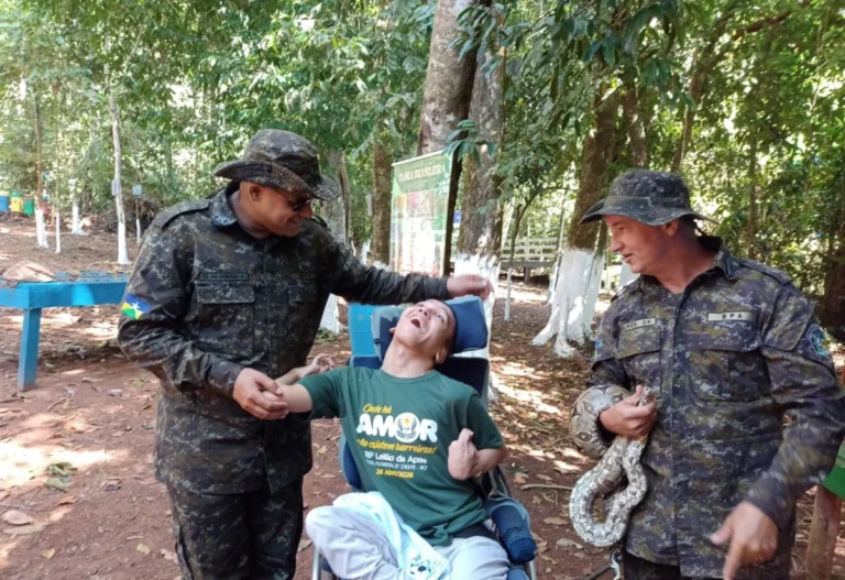 Polícia Ambiental promove ação de educação ambiental para alunos da APAE em Alta Floresta d’Oeste